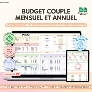Budget Mensuel et Annuel ( Simple Budget Tracker )